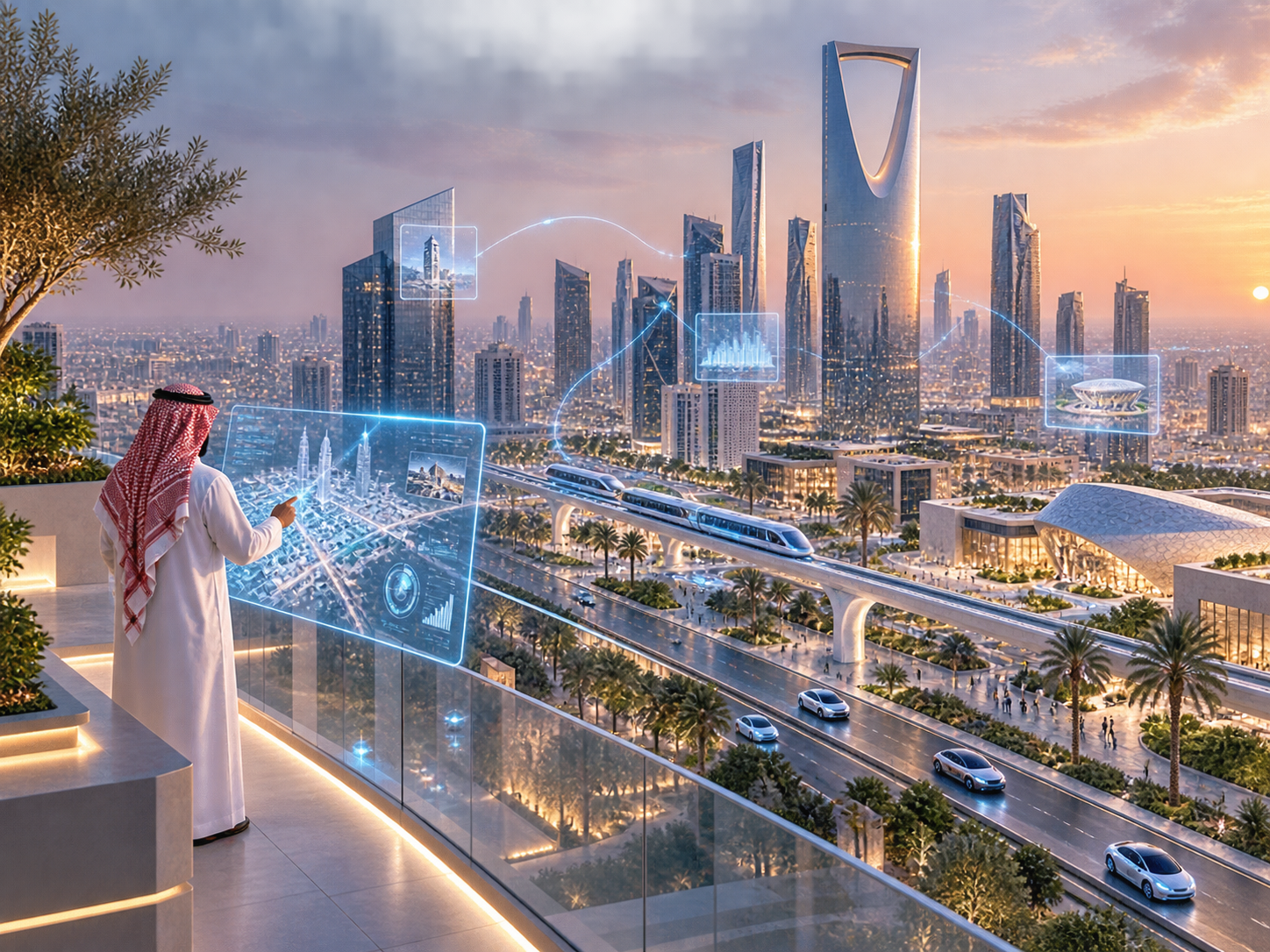 Saudi smart city powered by AI
